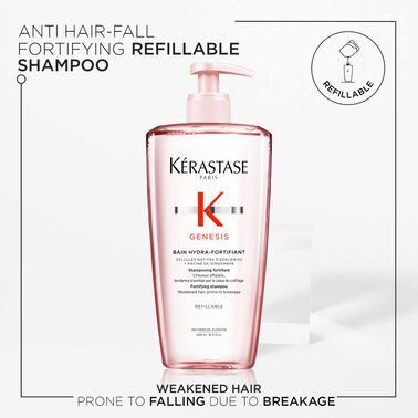 GENESIS BAIN HYDRA-FORTIFIANT REFILLABLE BOTTLE - Kerastase | L'Oréal Partner Shop