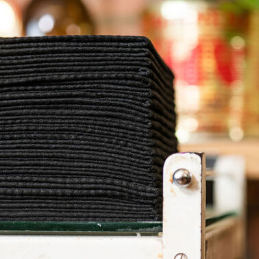 Original Waffle Towels  | Black | Bundle of 1200 - Hair Towels & Colour Wipes | L'Oréal Partner Shop