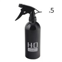 Super Size -  Aluminium Water Spray Bottle (5 units) - Black - 400ml - Orlando Professional - Partner Brands | L'Oréal Partner Shop