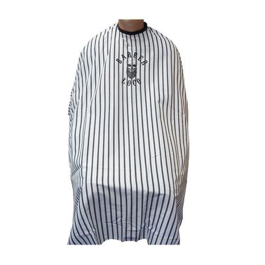 Barber Loco - Pin Stripe Gown - Capes, Gowns, Aprons & Collars | L'Oréal Partner Shop