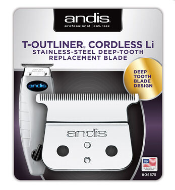 Andis Deep Tooth S/Steel Cordless T-Outliner Replacement Blade - Shavers | L'Oréal Partner Shop