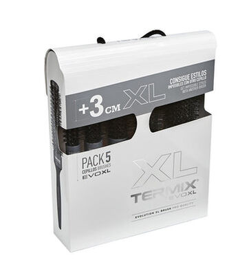 Termix Evolution XL Brush Pack of 5 - 3cm LONGER - Combs | L'Oréal Partner Shop