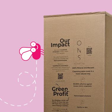 Replant Compostable Salon Towels (1700 Pack + Composting Box) - Hair Towels & Colour Wipes | L'Oréal Partner Shop