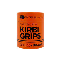 LJ Professional - 2" Waved Kirbi Grip - Brown (500pcs) - Partner Brands | L'Oréal Partner Shop