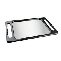 Orlando Professional Deluxe Rectangular Mirror with 2 Side Handles - Black - Partner Brands | L'Oréal Partner Shop