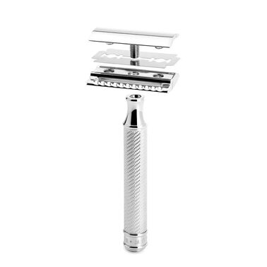 MÜHLE TRADITIONAL R89 Chrome Safety Razor - Closed Comb - Straight Razors | L'Oréal Partner Shop